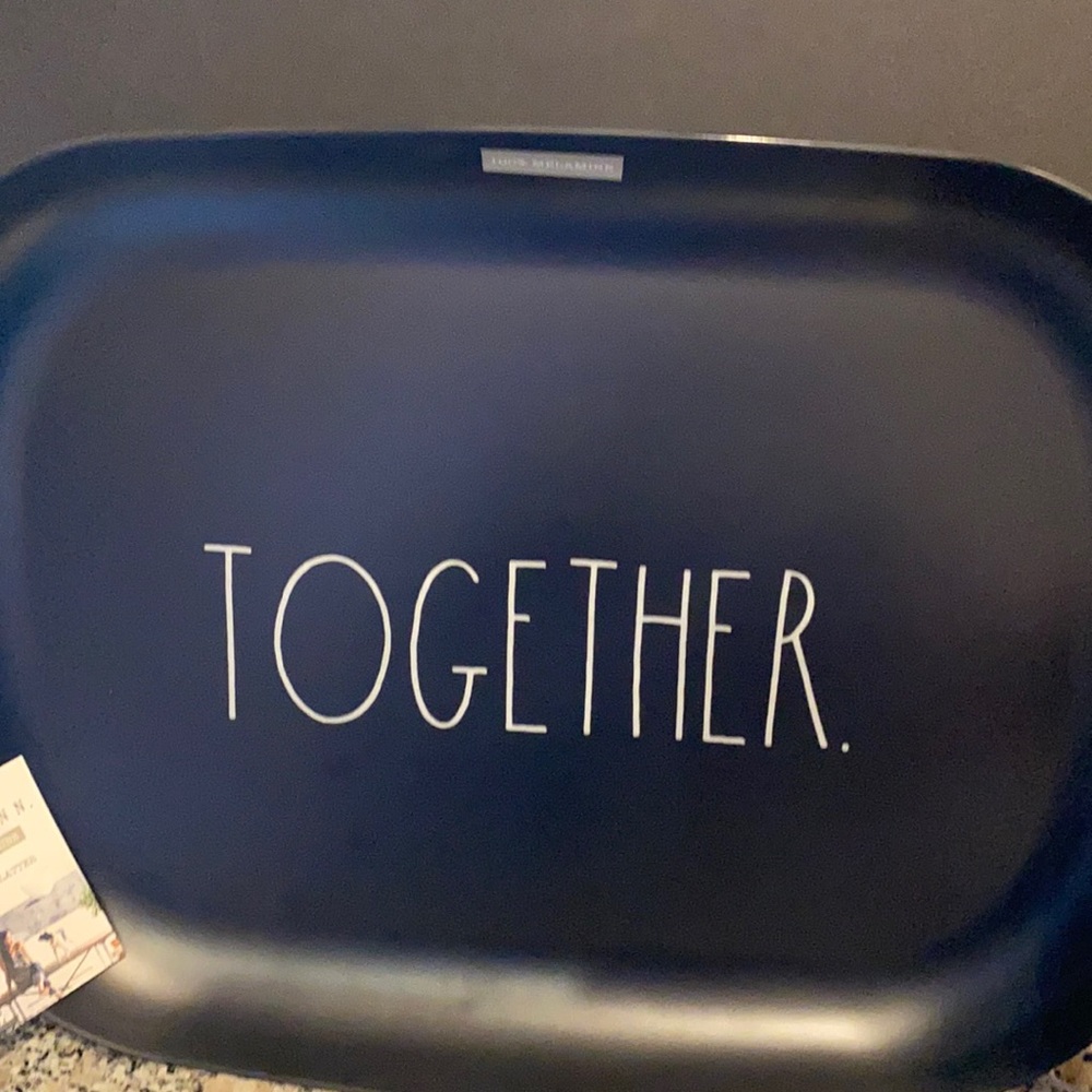NWT Enchante Rae Dunn Serving Platter